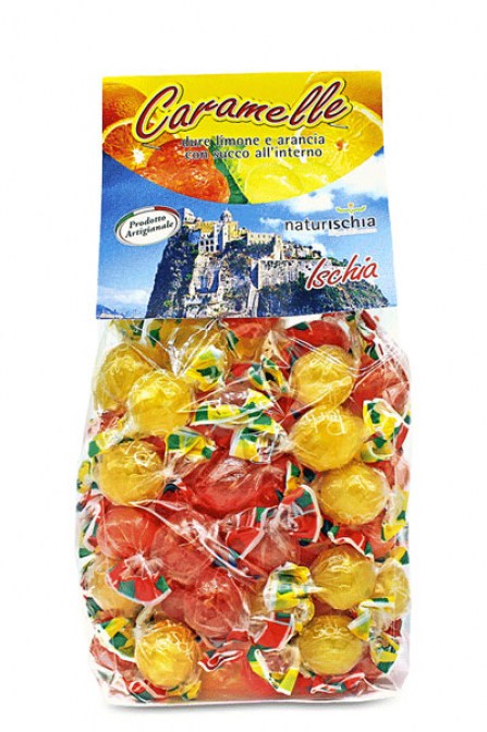 Caramelle dure succose agli agrumi 500 gr