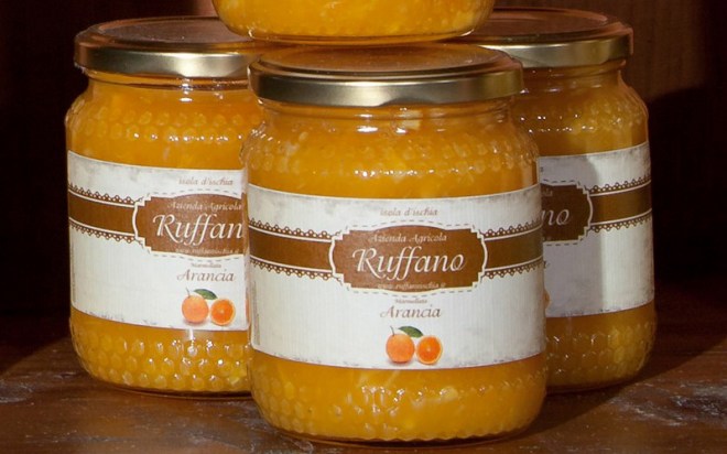 Marmellata di Arancia az. Ruffano Ischia