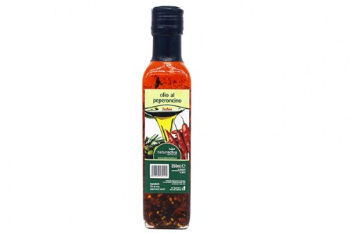 Olio extravergine di oliva aromatizzato al peperoncino